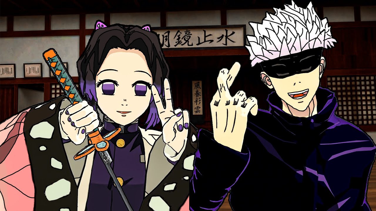 Gojo and Itadori Become Demon Slayers! (VRChat)