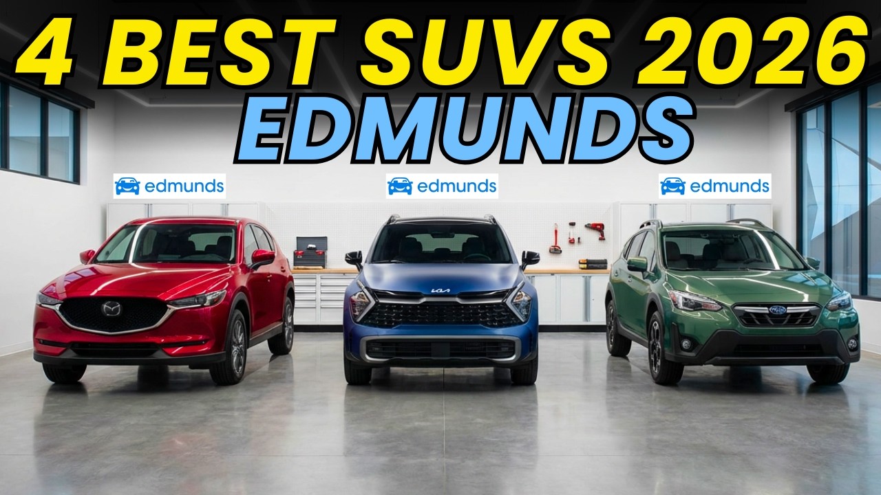 Edmunds назвал 4 лучших внедорожника для покупки в 2026 году.