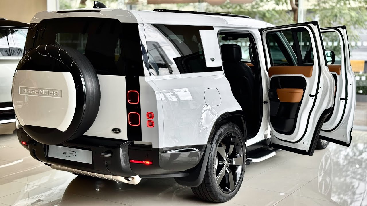 Land Rover Defender 130 X-Dynamic: King of SUV | Fuji White Color