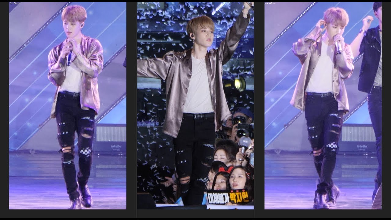 180622 방탄소년단 (BTS) Spring Day (봄날)  [지민] JIMIN 직캠 Fancam (2018롯데패밀리콘서트) by Mera