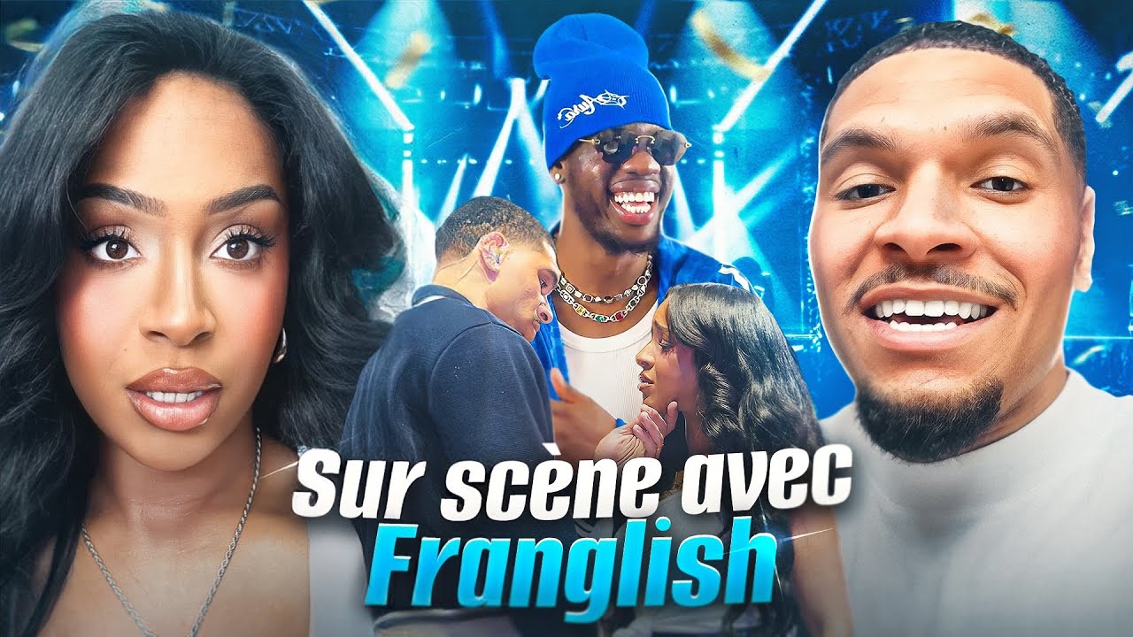 ON MONTE SUR SCÉNE AVEC FRANGLISH (devant 20000 personnes)