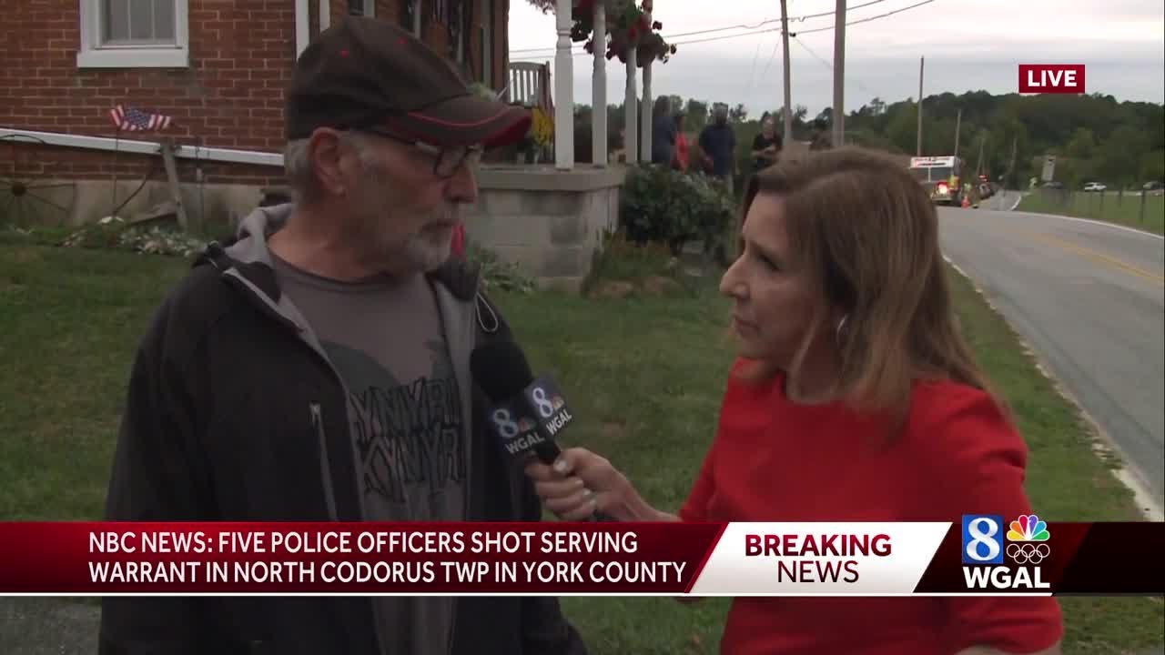 Officers shots: York County witness said he heard 30 shots fired