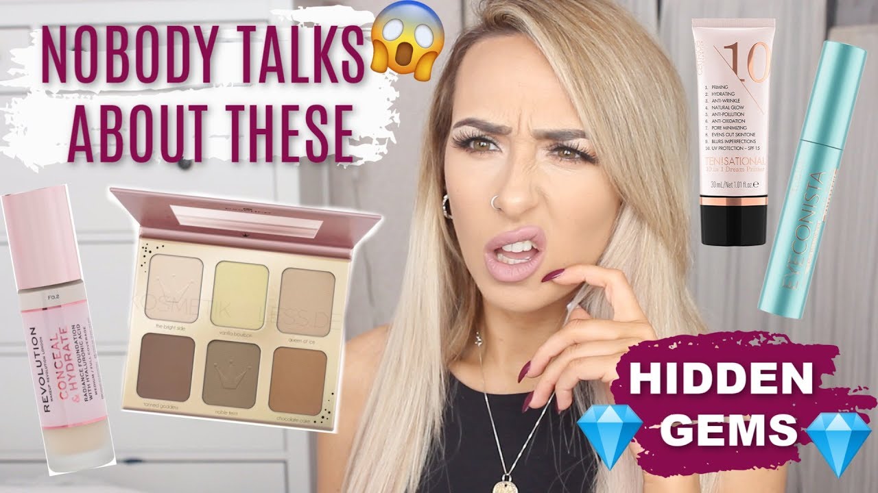 DRUGSTORE PRODUCTS THAT DESERVE MORE HYPE ! 💎HIDDEN GEMS💎