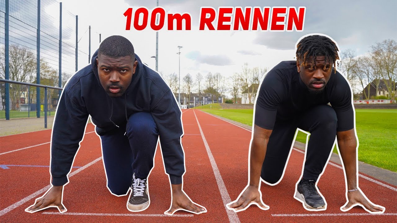 100M RENNEN vs KINGJUNIOR | Ah Nice