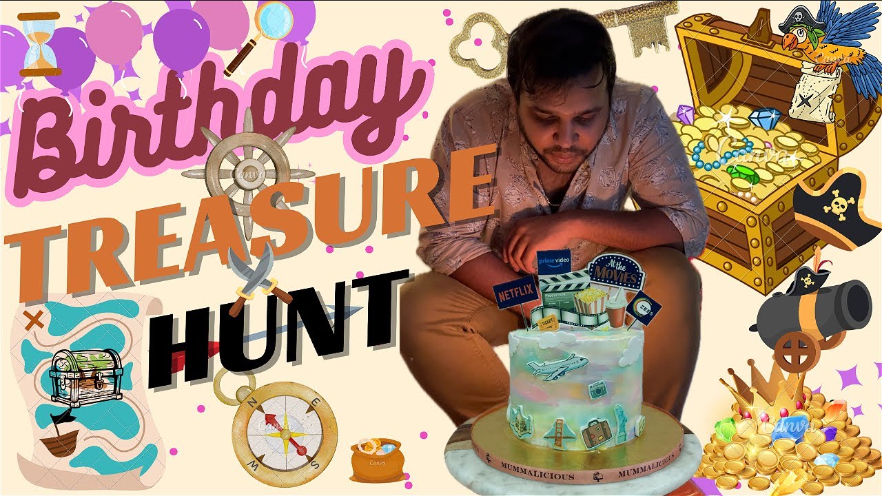Surprising Husband with a Treasure Hunt | Birthday Gift Ideas for Men | Surya Shocked | Affordable 🎁