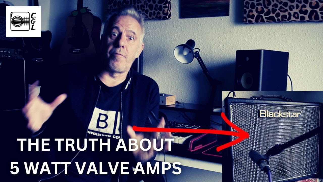 The truth about 5 watt valve amps  -  Blackstar HT5R MK2