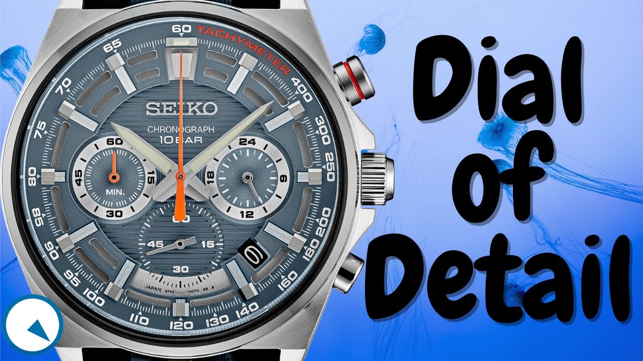 Crazy Dial Detail - Only Seiko can do this