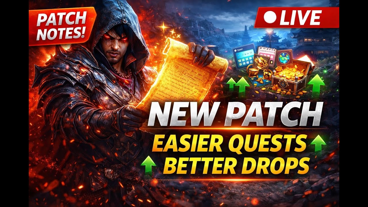 MIR4 March 3 Patch — Easier Quests, Better Drops & New Events!