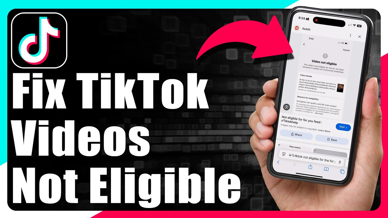 How To Fix Your TikTok Videos Not Eligible For The For You Feed