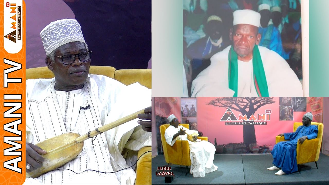 Thierno Demba Hane Edy et ses relations avec Thierno Saidou Nourou Tall par l'artiste Ousmane sy