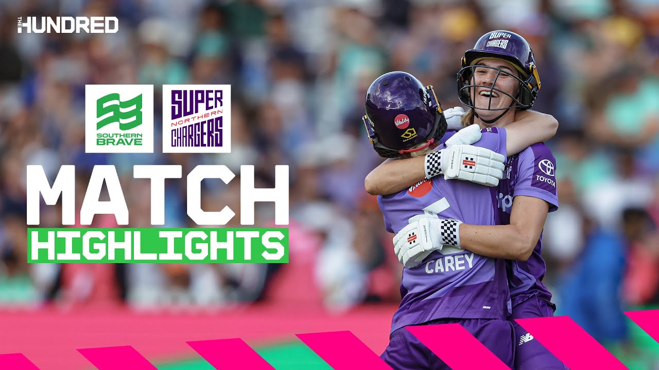 Aussie TRIO FINAL HEROICS 🏆 | Southern Brave v Northern Superchargers Highlights