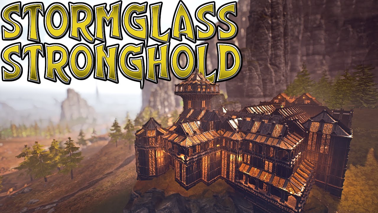 Conan Exiles: Stormglass Stronghold Speed ​​Build (Остров Сиптах)