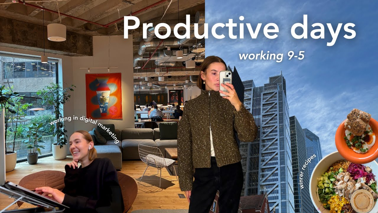 life in london | productive days finding work life balance, shopping in spitalfields, winter recipes