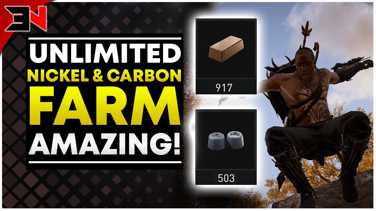 UNLIMITED CARBON INGOT FARM - UNLIMITED NICKEL INGOT FARM - 120+  Ingots PER HOUR - AC Valhalla