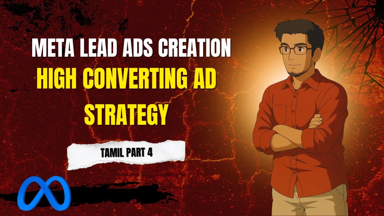 Meta Lead Ads Creation Tamil Part 4 | Meta Ads 2025 | High Converting Ad Strategy