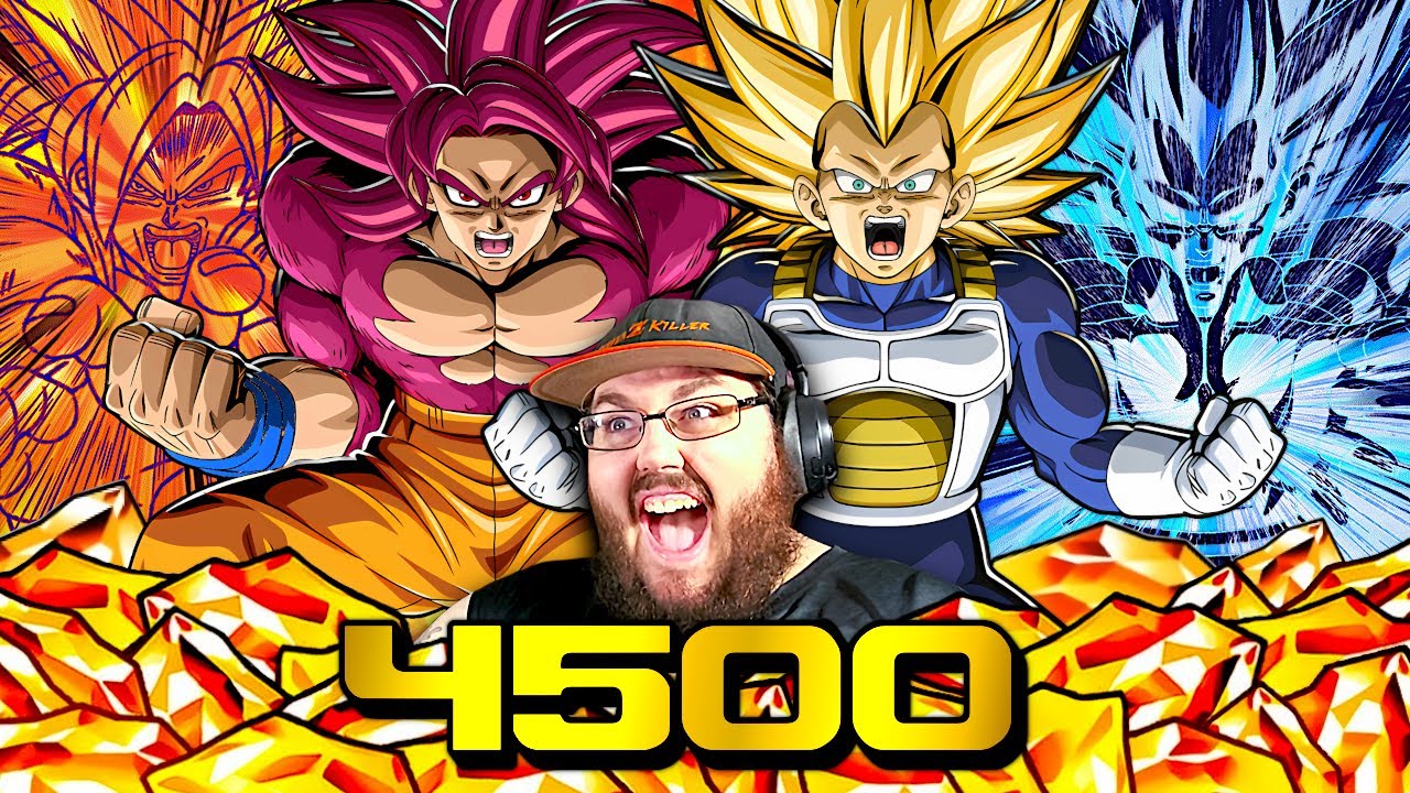 🔴 4,500+ STONES READY LR DAIMA SSJ4 GOKU & LR DAIMA SSJ3 VEGETA! SUMMONS! PART 1 | #ZKILLERARMY