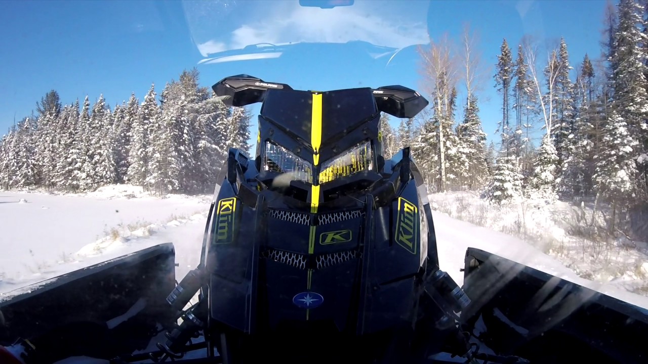 2017 Polaris Switchback Assault 800 first ride!