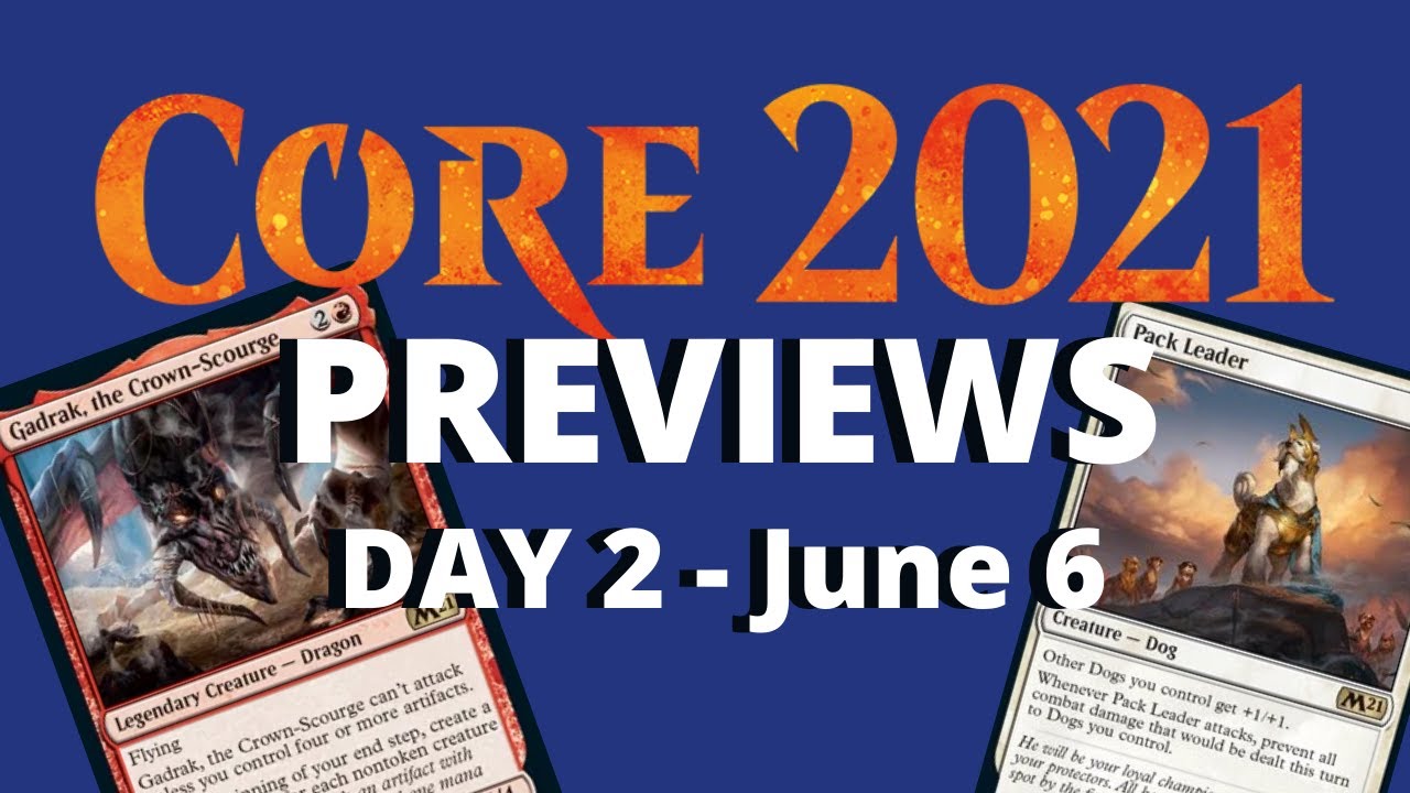 Core Set 2021 Set Review Day 2 - June 6 - Magic the Gathering Arena MTG MTGA Previews Spoilers