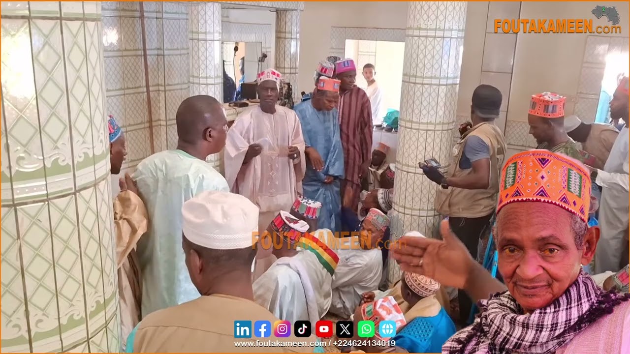 Inhumation de cheick Siradio Madina Gnannou.