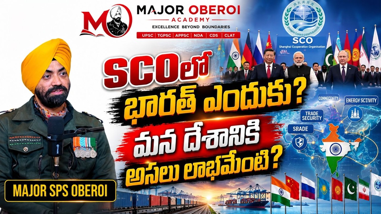 India in SCO: What Is the Real Benefit? | China, Russia & India Explained | Major Oberoi Sir