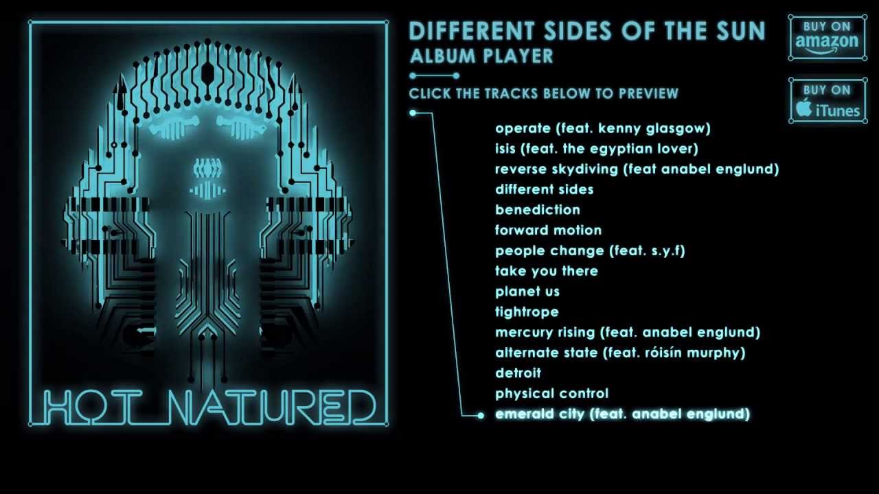 Hot Natured - Different Sides Of The Sun (Album Sampler)
