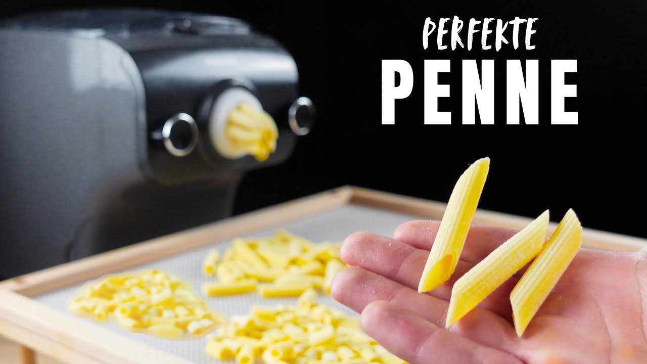 Perfekte PENNE aus dem PASTAMAKER (Spezialrezept)