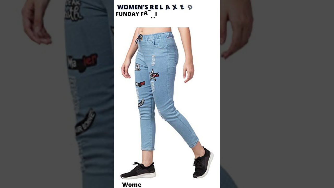 FUNDAY FASHION ।Women's Relaxed Fit Joggers। top fashion trends। best outfit ।fashion trends 