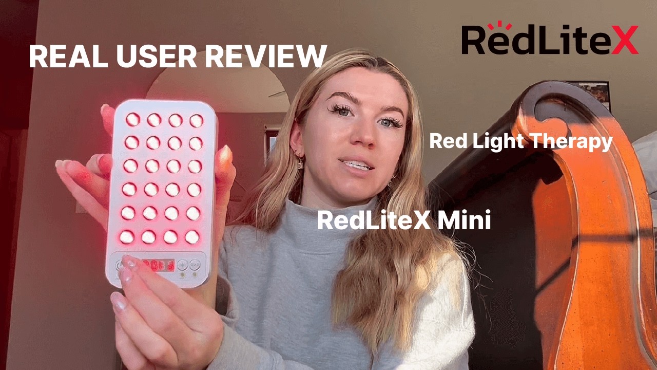 RedLiteX Mini Red Light Therapy Device – Home Use Experience