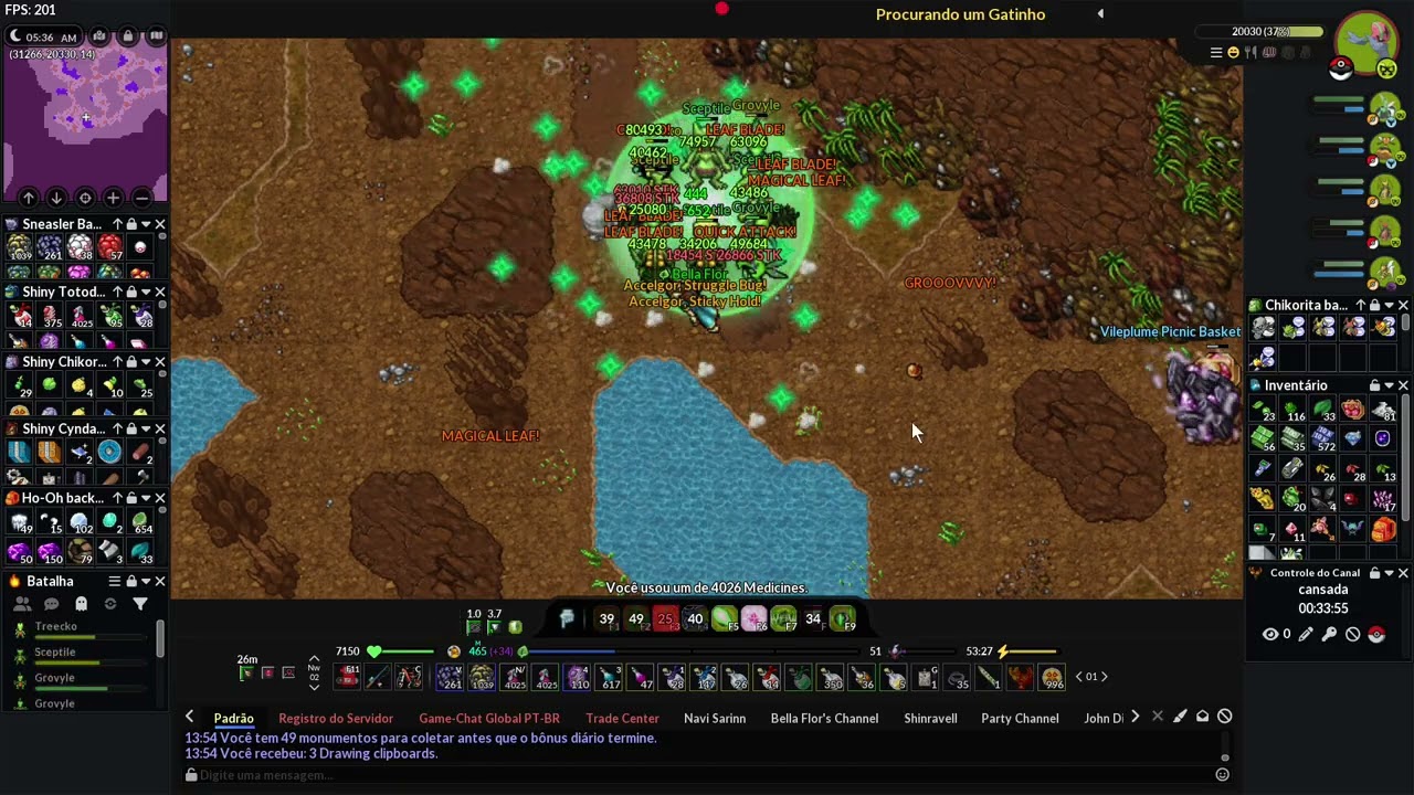 Pxg Hunt T1H Shiny Sceptile modo fácil e seguro! (Sem T1H)