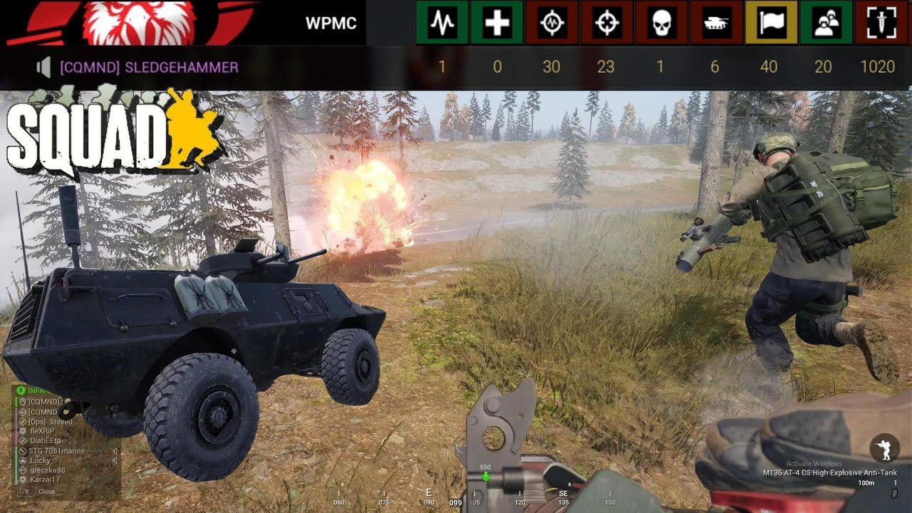 Rolling up in the M1117 with my AT-4