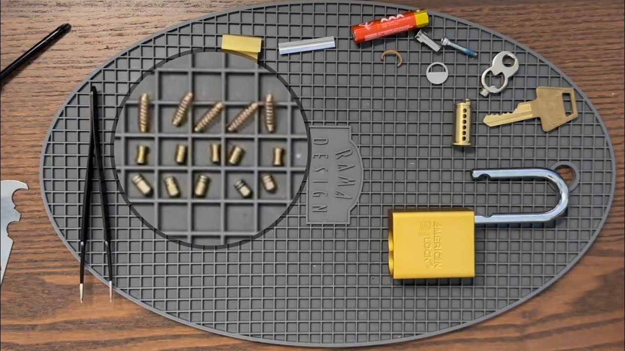 How to Disassemble, Gut, and Reassemble an American Lock 1100