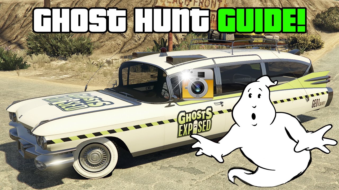 GTA 5 - NEW GHOST HUNT (All Locations) Event Guide - Unlock Ghosts Exposed Livery For Albany Brigham