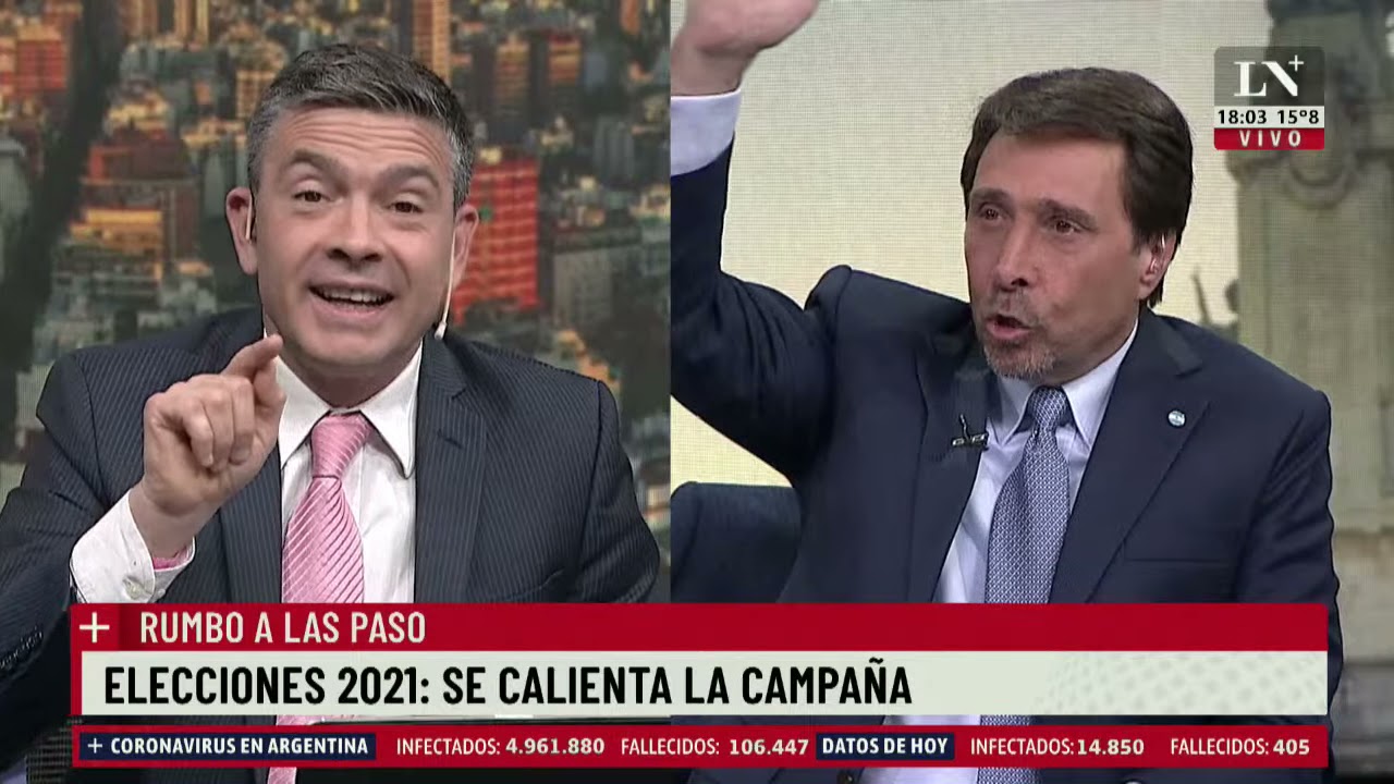 Elecciones 2021: se calienta la campa&ntilde;a. Pablo Rossi con Eduardo Feinmann