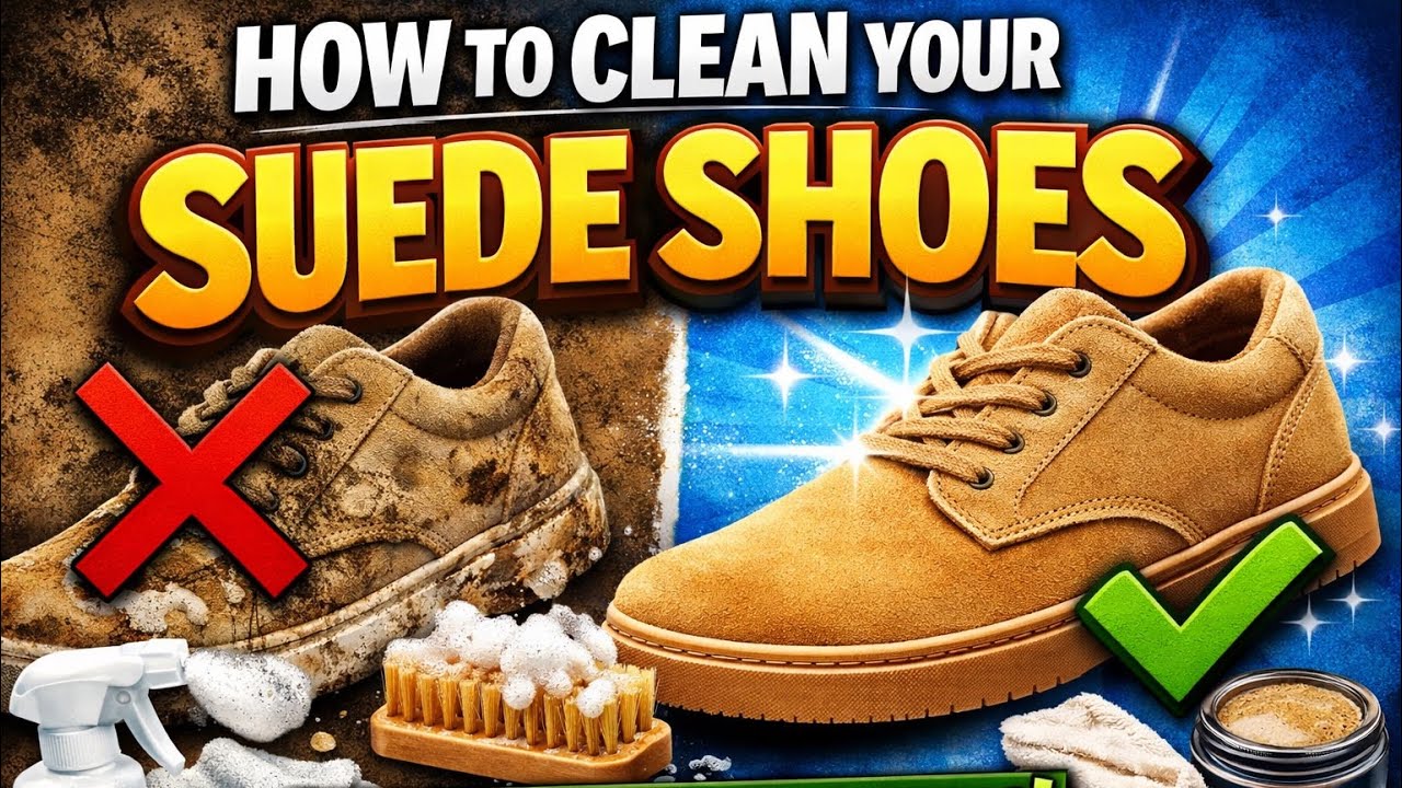 The Suede Shoe Cleaning Hack You NEED to Know.