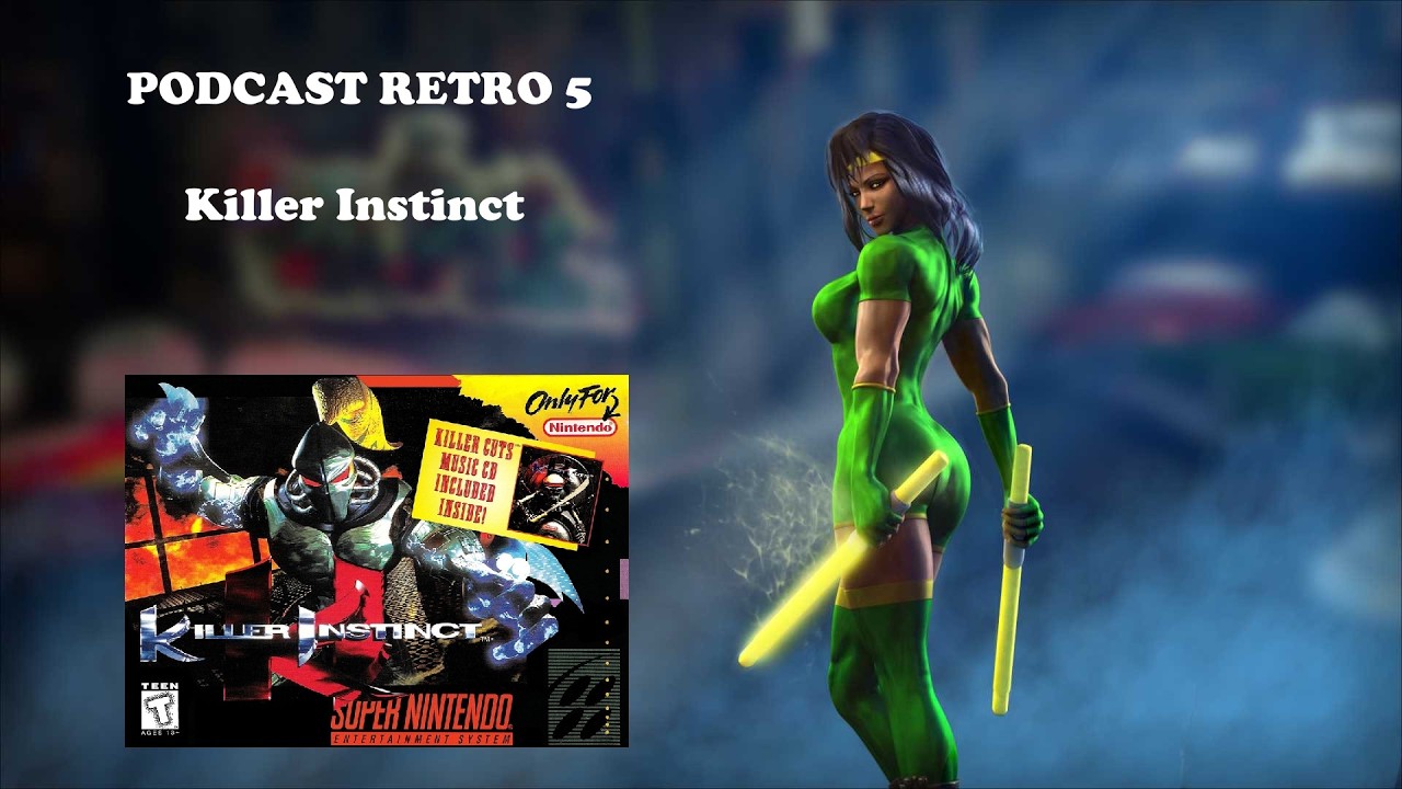 🎮Killer Instinct Snes/Super Nintendo - Capítulo 5- Podcast Retro - Gameplay - Rare 1994