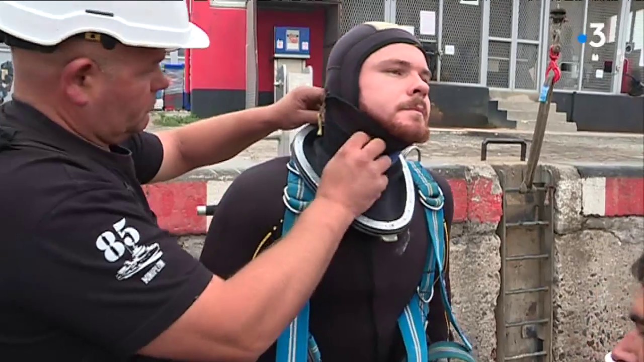 Vendée: profession scaphandrier