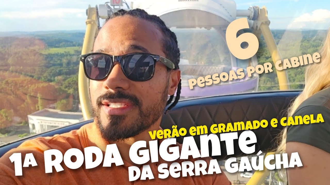 Quem tem medo de altura consegue ir e curtir? Conheça a Roda Canela! Vale a atração?