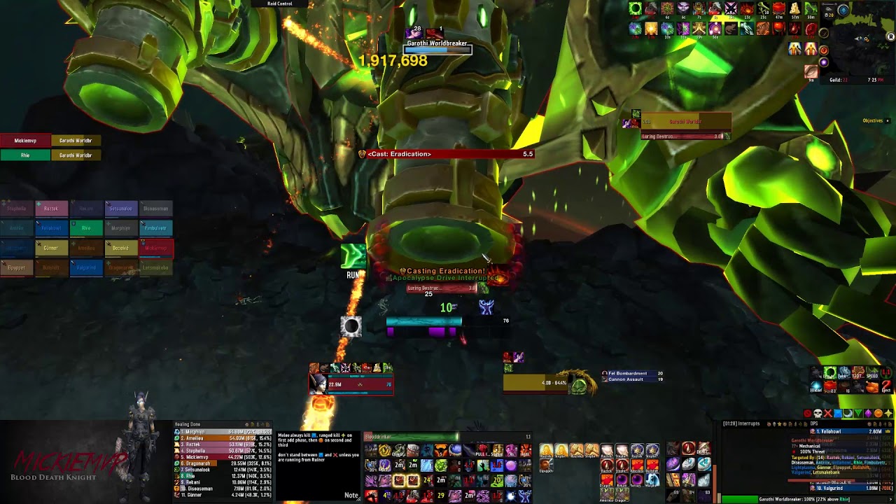 Faux vs Mythic Garothi Worldbreaker