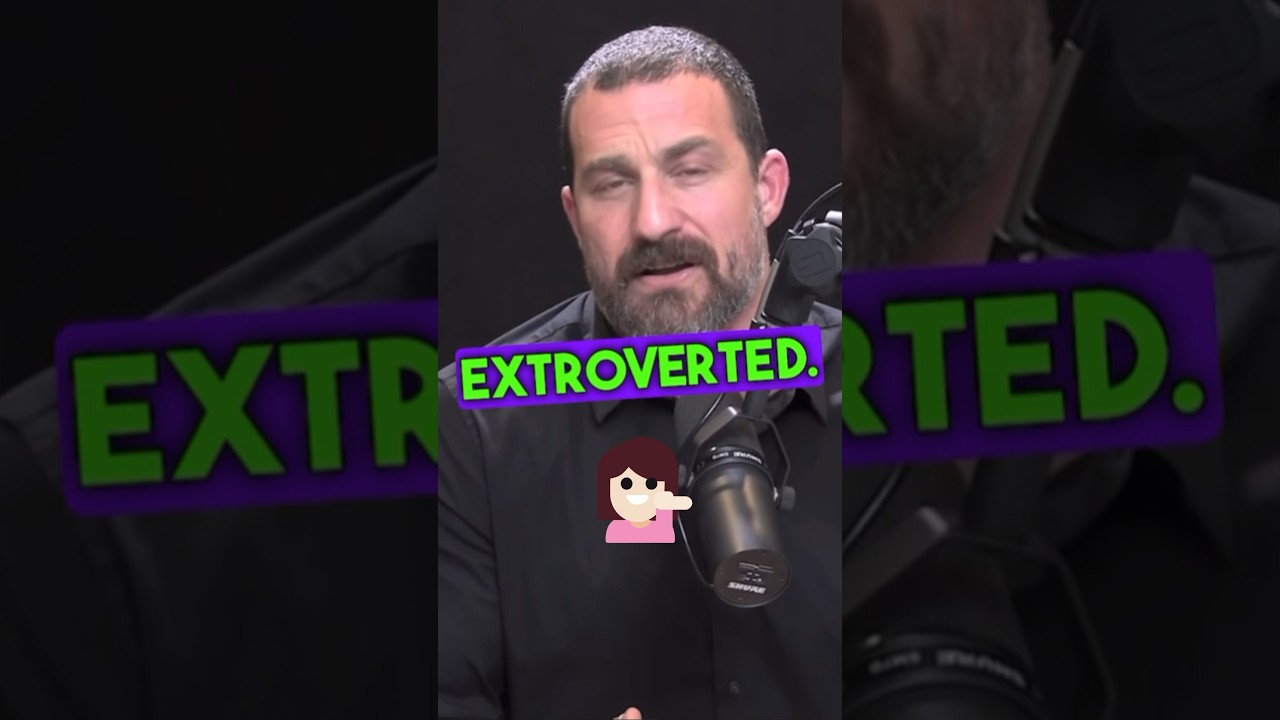 Introverts are actually extroverts - Andrew Huberman #shorts #viral #podcast (source-@hubermanlab)