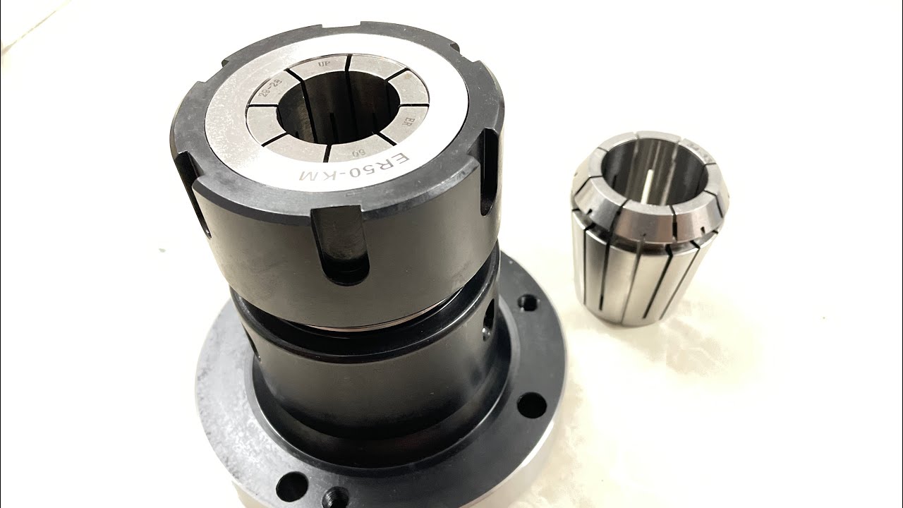 Đồ gá kẹp phôi sử dụng collet ER (ER collet work holding fixture)