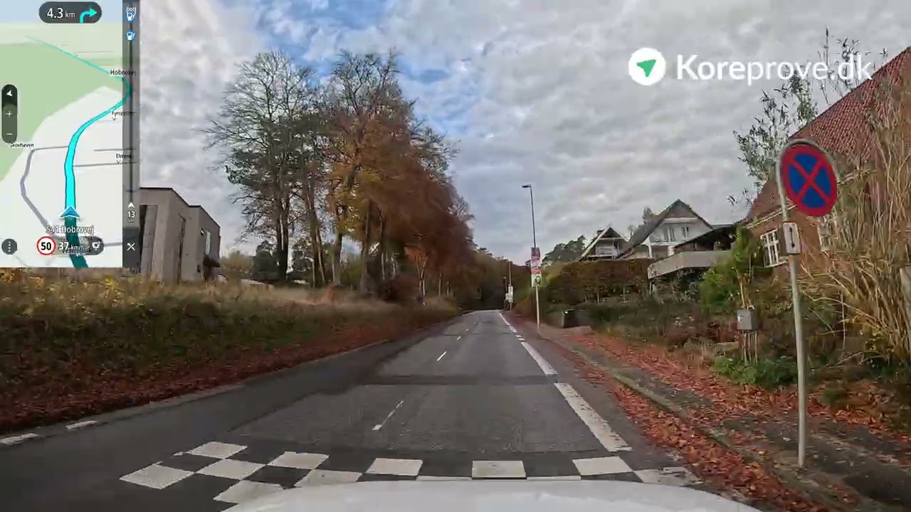 Køreprøve rute Hadsund - Hadsund Østergårde