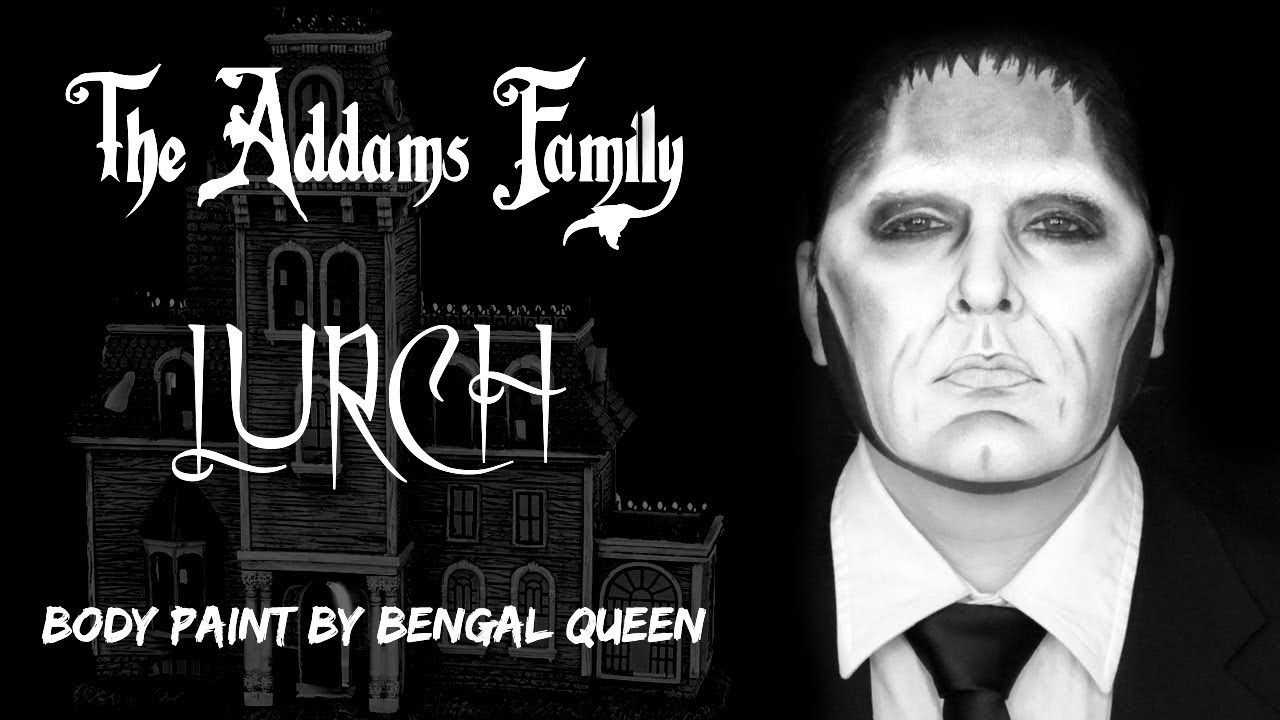 The Addams Family: Lurch Makeup by Bengal Queen