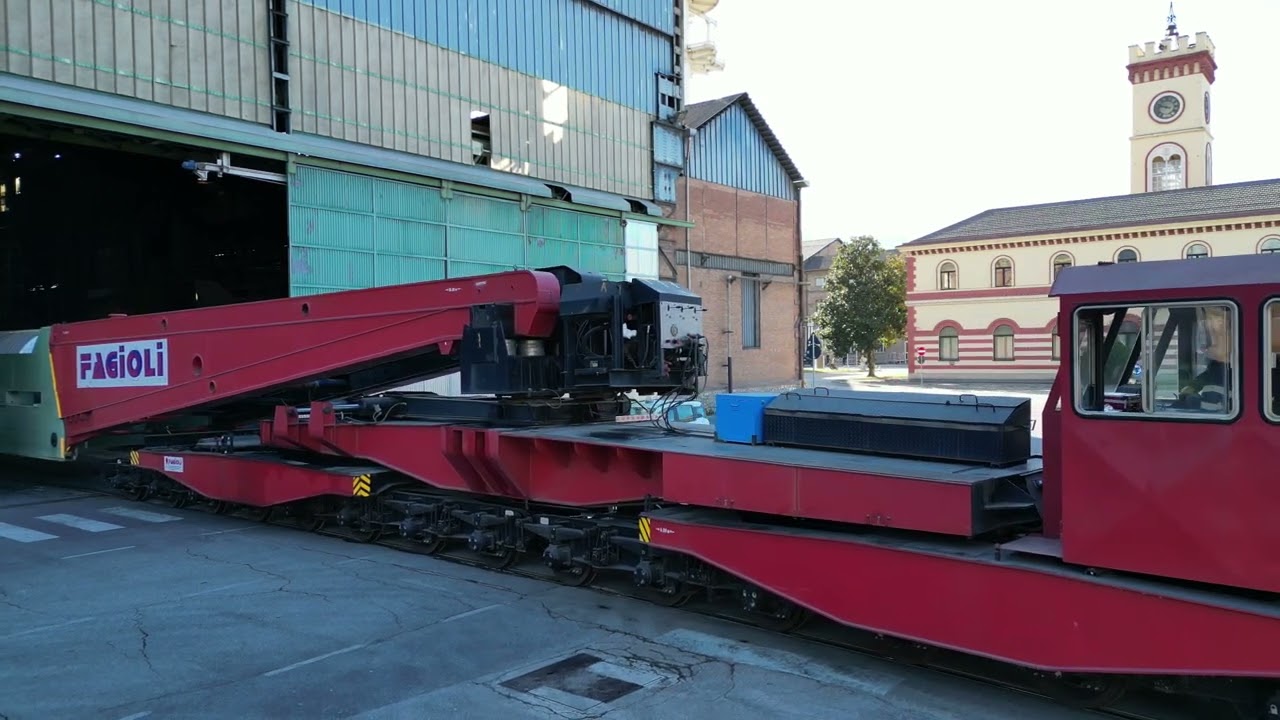 Maxi cilindro prodotto a Terni dall'Ast