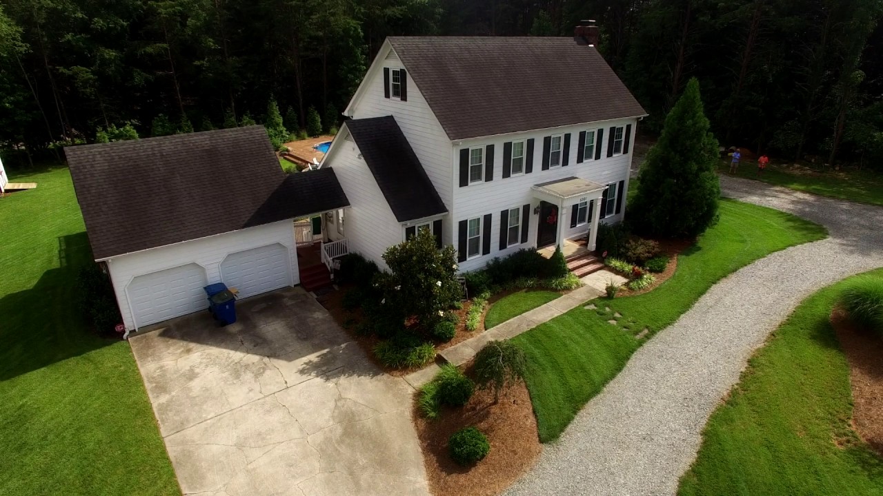 Summerfield NC Home Aerial View