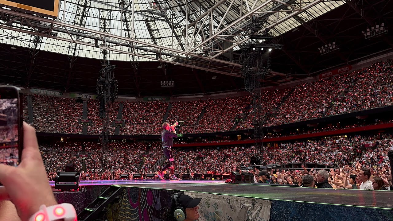 Higher Power live in Amsterdam 2023// Coldplay// Johan Cruijff ArenA