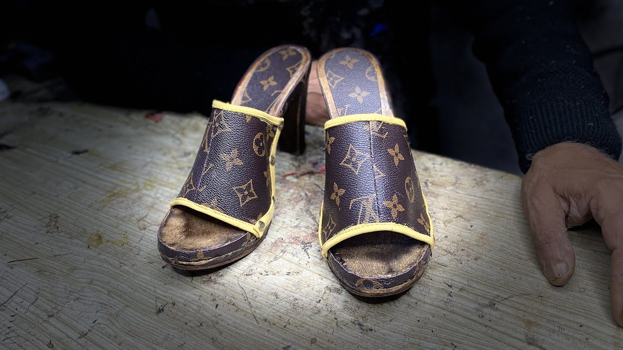DIY сабо в стиле Gucci: полное руководство по реставрации