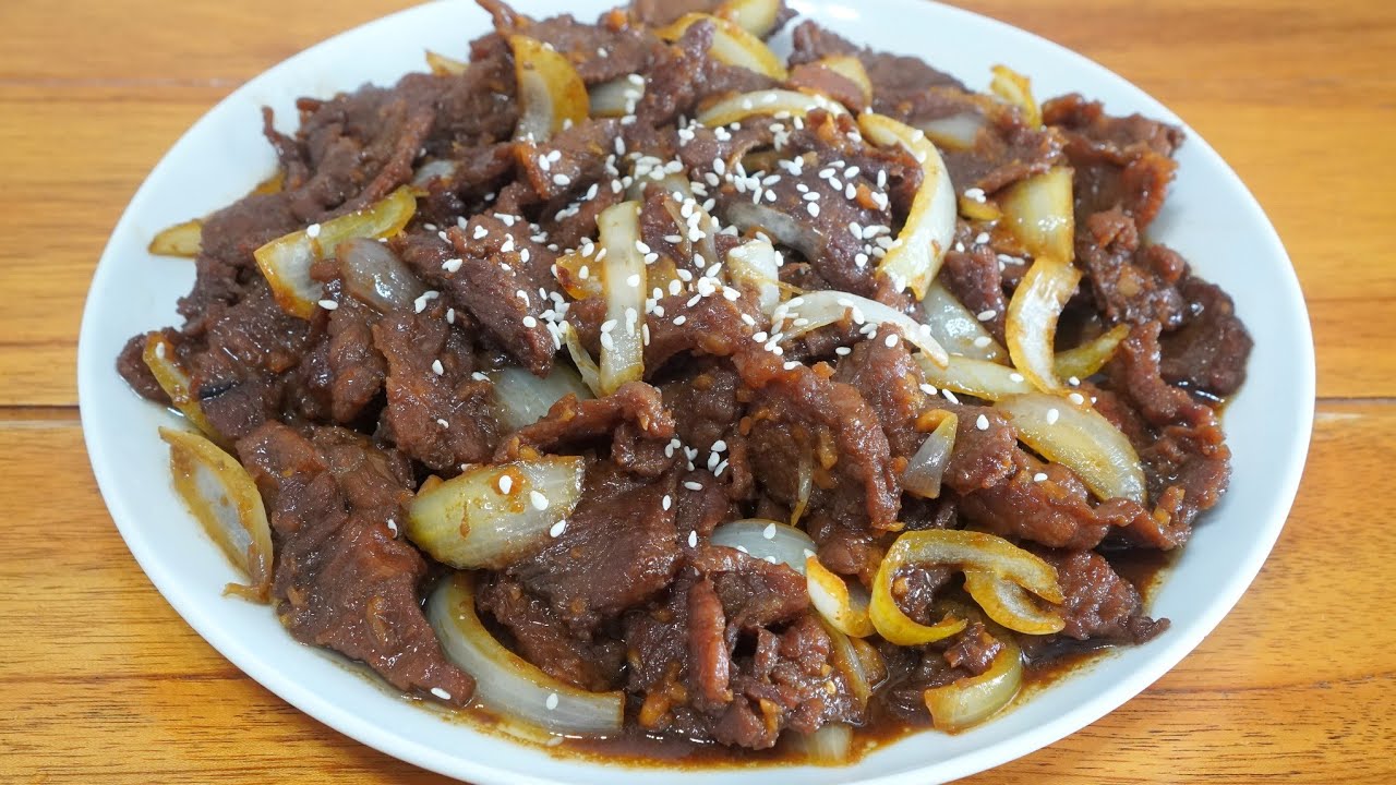 BEEF TERIYAKI ALA HOKBEN, Masakan Daging Sapi Terenak!