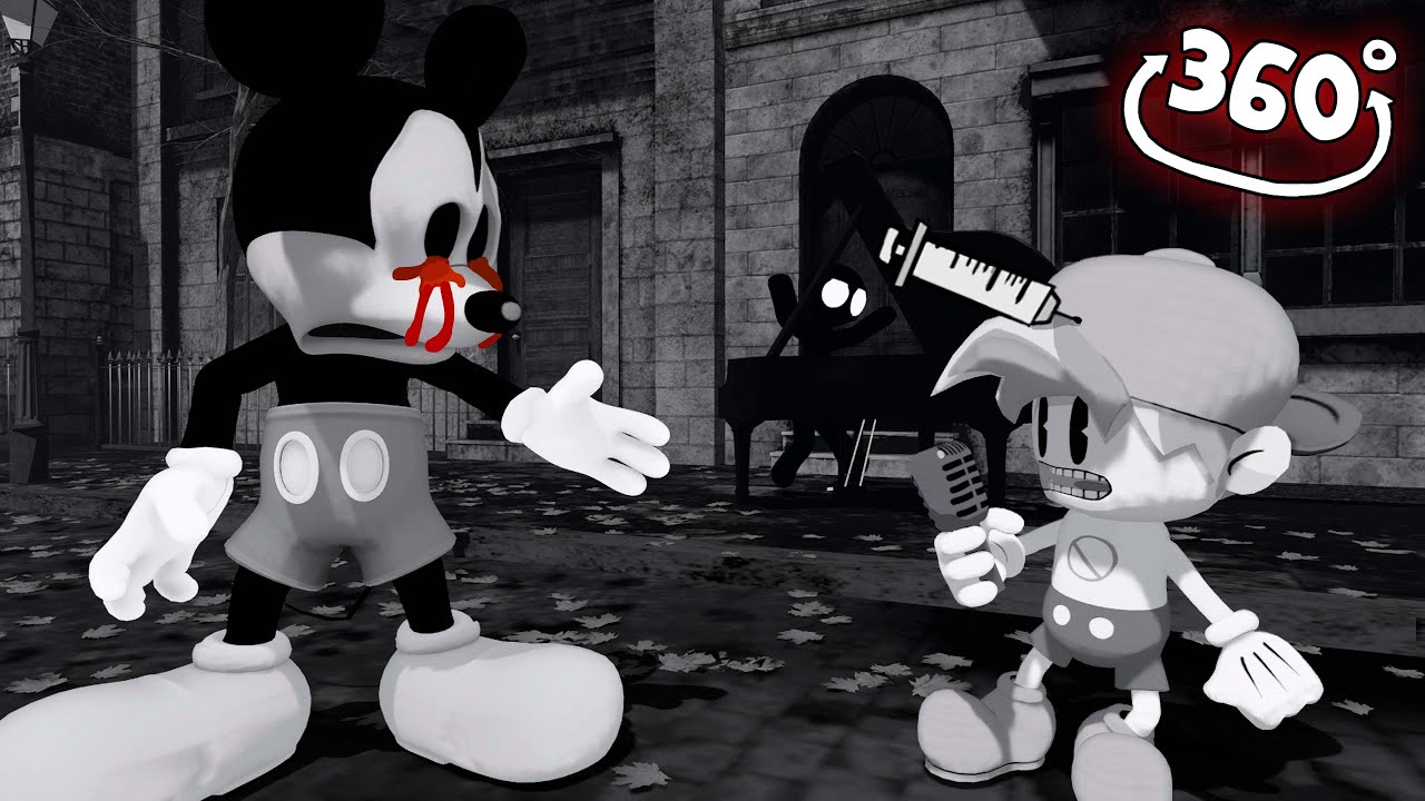 Mickey Mouse FNF  Animation  360° -  Wednesday's Infidelity