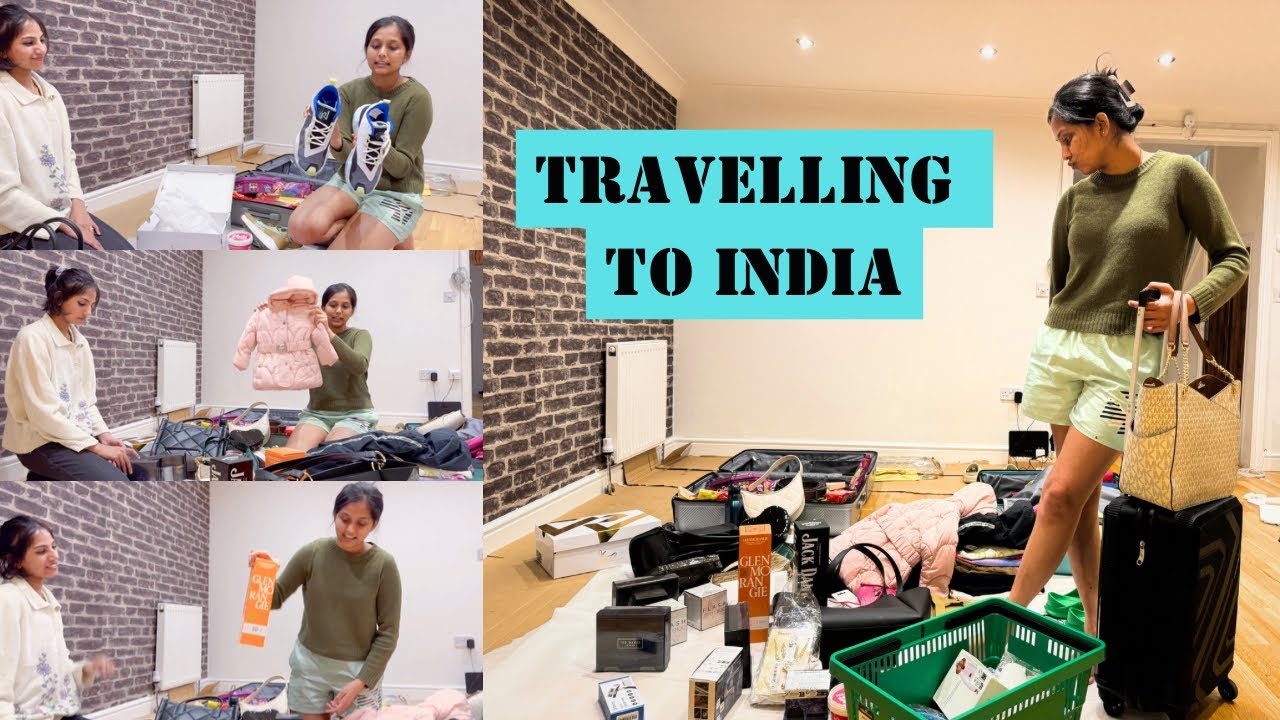 Packing for my India Trip | Divya Gowda Vlogs