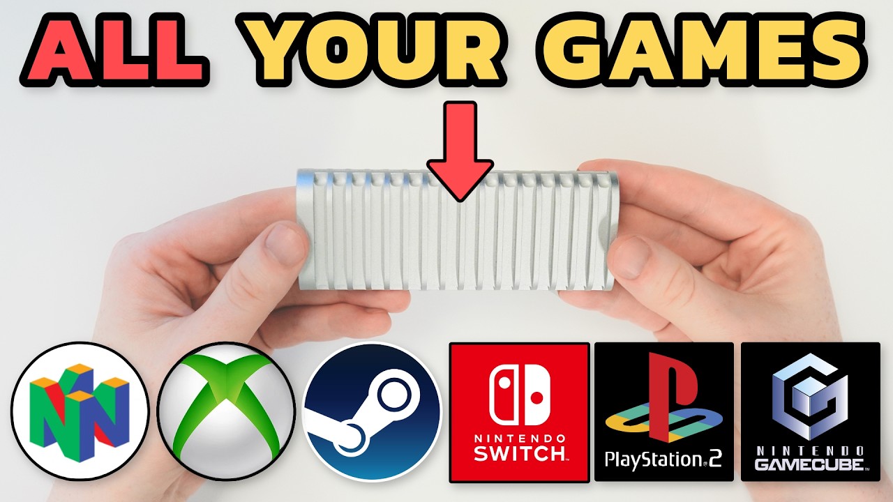 How To Create Your Own Portable Gaming Drive | EASY Tutorial